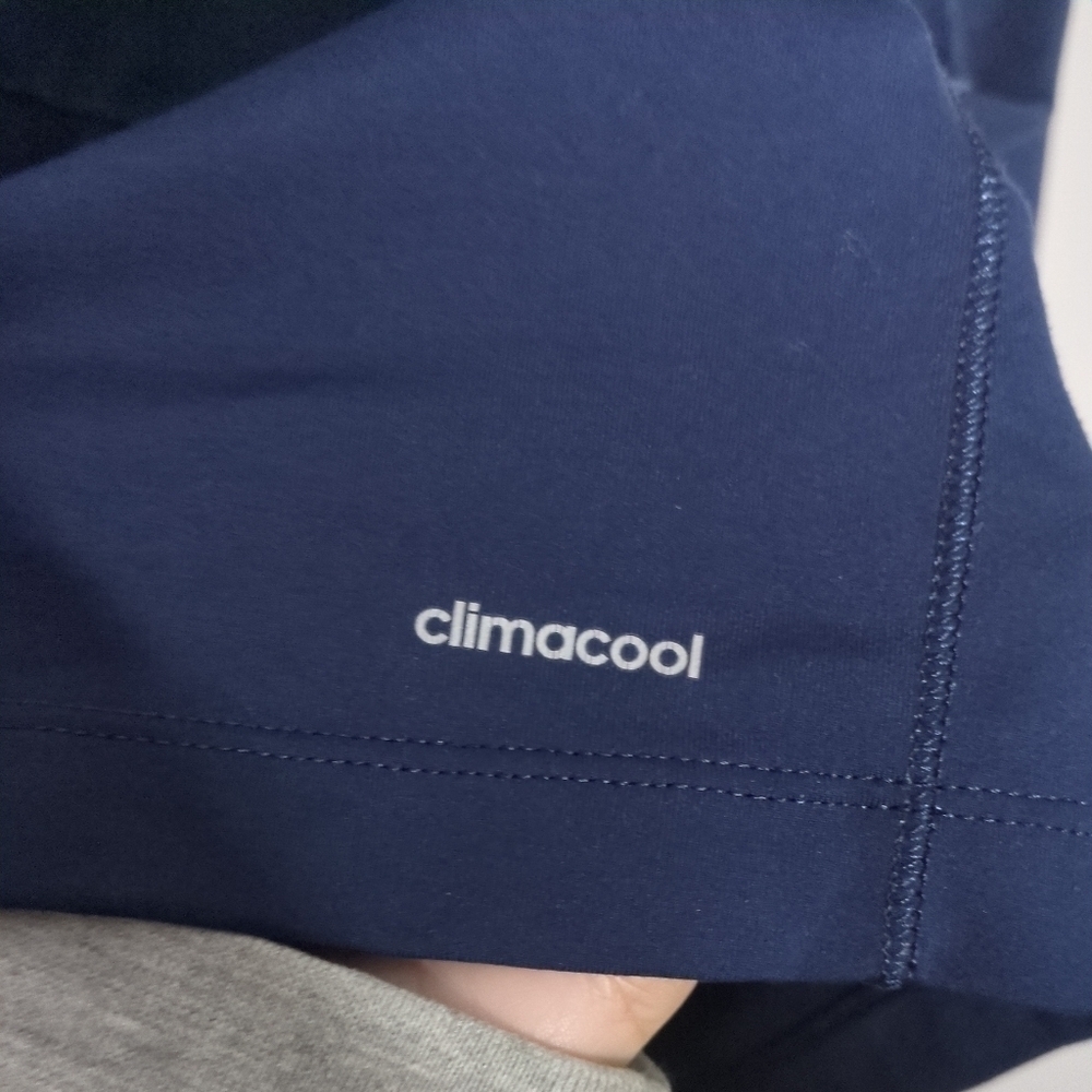 Adidas Navy Full Zip Activewear Jacket Size M - Picture 5 of 8